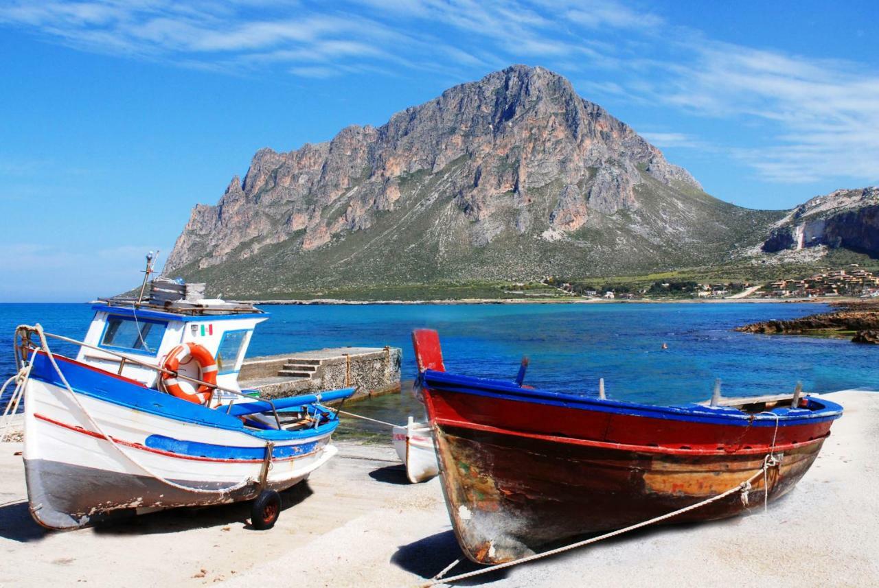Casa Vacanza Tra Cielo E Mare Custonaci Kültér fotó